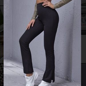 Black Flare Leggings